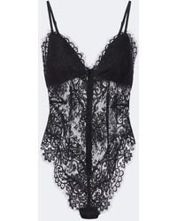 Zimmermann - Lace Bodysuit - Lyst