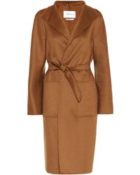 Max Mara Manteau Lilia en cachemire - Marron