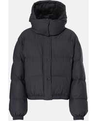 Yves Salomon - Shearling-Trimmed Down Jacket - Lyst