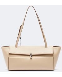 SAVETTE - Symmetry Trapeze Medium Leather Shoulder Bag - Lyst