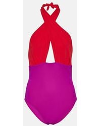 Karla Colletto - Mabel Colorblocked Swimsuit - Lyst