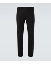 Rubinacci - Modluca Wool Flannel Straight Pants - Lyst