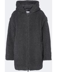 Max Mara - Hooded Wool, Alpaca, And Silk Coat - Lyst