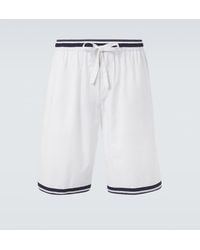 Dolce & Gabbana - Majolica Cotton Shorts - Lyst