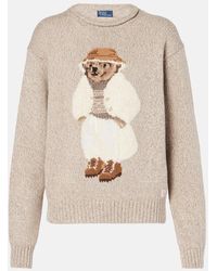 Polo Ralph Lauren - Polo Bear Cotton Roll-neck Sweater - Lyst