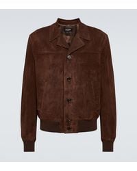 Dolce & Gabbana - Suede Jacket - Lyst