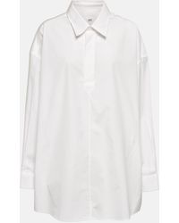 Ami Paris - Cotton Shirt Dress - Lyst