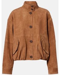 Jonathan Simkhai - Jacke Marley Aus Veloursleder - Lyst