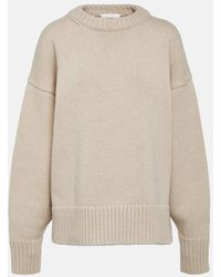 The Row - Pullover Ophelia Aus Wolle Und Kaschmir - Lyst