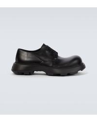 Acne Studios - Leather Derby Shoes - Lyst