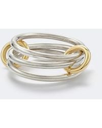 Spinelli Kilcollin - Ring Solarium Aus Sterlingsilber Und 18Kt Gelbgold - Lyst