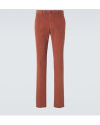 Slowear - Cotton Corduroy Straight Pants - Lyst