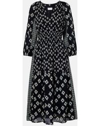 Velvet - Midikleid Elen Aus Baumwolle - Lyst