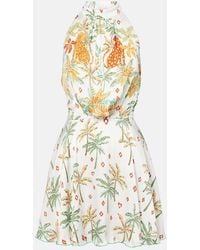 Poupette - Cassandra Floral Minidress - Lyst
