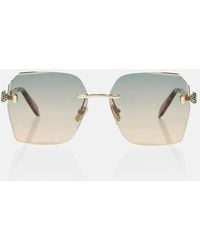 BVLGARI - Serpenti Forever Square Sunglasses - Lyst