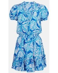 Poupette - Bibi Floral Minidress - Lyst
