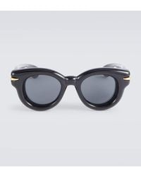 Loewe - Runde Sonnenbrille Inflated - Lyst