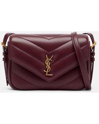 Saint Laurent - Loulou Toy Matelasse Leather Crossbody Bag - Lyst
