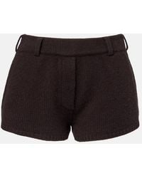 Lisa Yang - Low-Rise Cashmere Shorts - Lyst