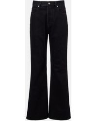 Bottega Veneta - Intrecciato Flared Jeans - Lyst