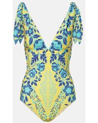 Etro - Floral Swimsuit - Lyst