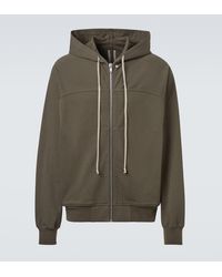 Rick Owens - Cotton Jersey Hoodie - Lyst