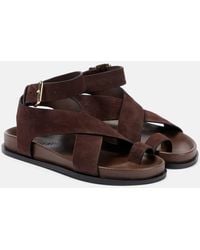 A.Emery - Sandalen Jalen Aus Veloursleder - Lyst
