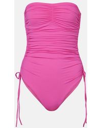 Melissa Odabash - Sydney Ruched Swimsuit - Lyst