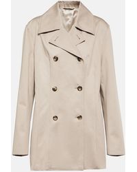 Totême - Double-breasted Trench Jacket - Lyst