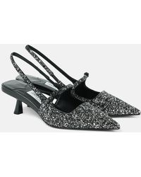 Jimmy Choo - Slingback-Pumps Didi 45 Mit Glitter - Lyst