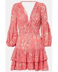 Poupette - Bedrucktes Minikleid Chiara - Lyst