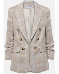 Veronica Beard - Beacon Dickey Linen Blazer - Lyst