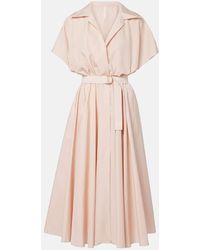 Norma Kamali - Flared Midi Dress - Lyst