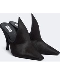 Alaïa - Calf Hair Mules - Lyst