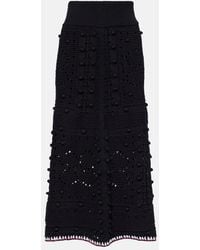 Dorothee Schumacher - Cotton-Blend Midi Skirt - Lyst