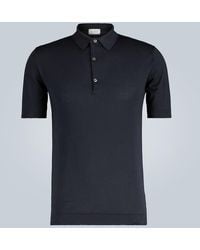 John Smedley - Adrian Short-sleeved Polo Shirt - Lyst