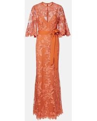 Elie Saab - Embroidered Lace And Tulle Gown - Lyst