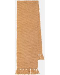 Loro Piana - Fringed Cashmere And Silk Scarf - Lyst