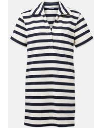 Veronica Beard - Robe Polo Cayden Rayee En Coton - Lyst