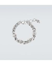McQueen - Bracciale A Catena Skull - Lyst