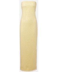 ROTATE BIRGER CHRISTENSEN - Robe Longue A Ornements - Lyst