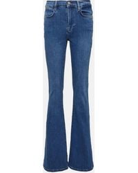 FRAME - Le High Flare Mid-rise Jeans - Lyst