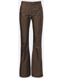 Miu Miu - Technical Flared Pants - Lyst
