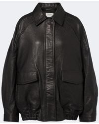 Rohe - Leather Blouson Jacket - Lyst