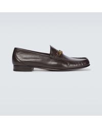 Tom Ford - Leather York Chain Loafers - Lyst