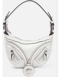 Versace - Repeat Mini Leather Shoulder Bag - Lyst