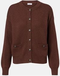 Brunello Cucinelli - Cashmere-Blend Cardigan - Lyst