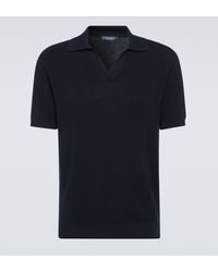 Frescobol Carioca - Rino Cotton And Silk Polo Shirt - Lyst
