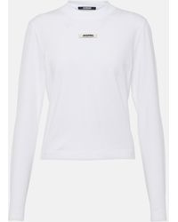 Jacquemus - The Gros Grain Long-Sleeve T-Shirt - Lyst