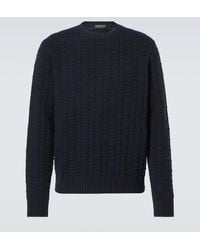 Prada - Wool And Cashmere Sweater - Lyst